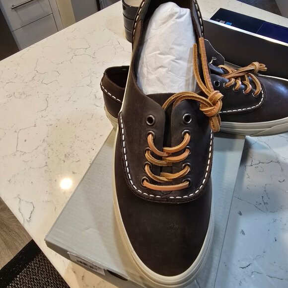 OTW by Vans Era Moc Stitch Potting Soil VN000EBTDMV Men's Size 11 LEATHER SHOES - Picture 4 of 16